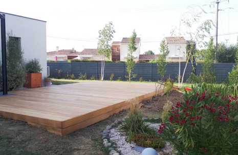 terrasse en bois pour extérieur de maison à Blagnac en Haute Garonne 31